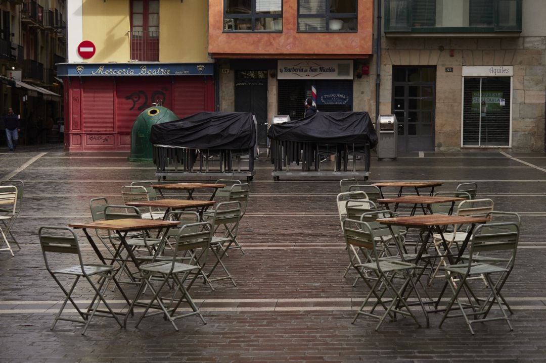 Terrazas Covid en Pamplona