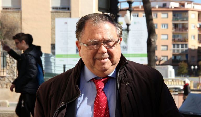 El pèrit Xavier Vives, arribant al jutjat de Tarragona l'11 de març de 2016.