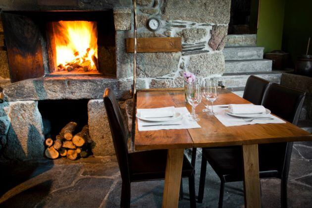 Horno de pan del restaurante A Fervenza