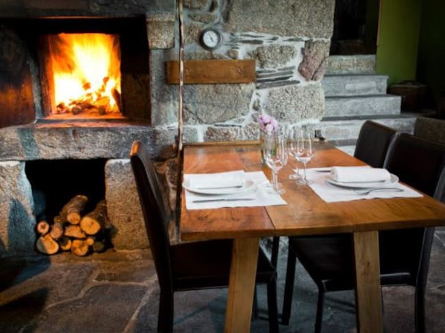 Horno de pan del restaurante A Fervenza