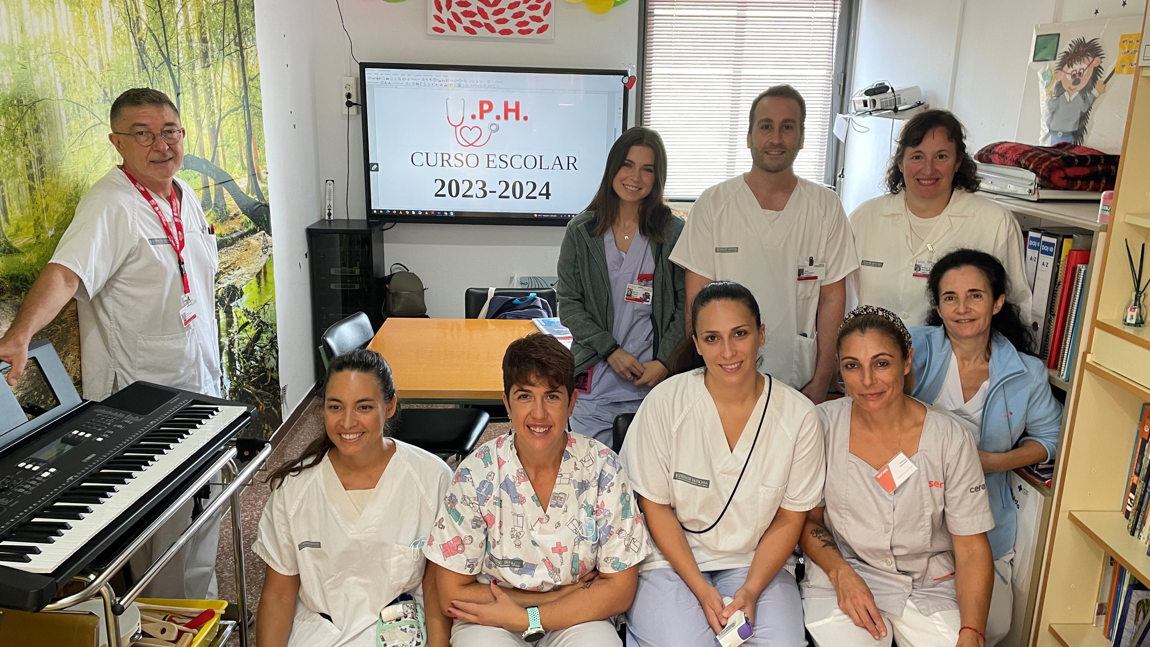 Equipo de Pediatría del Hospital de Sant Joan d&#039;Alacant.