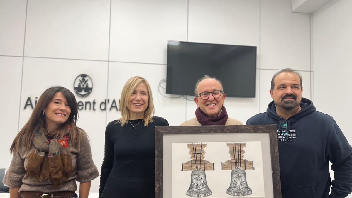 La iglesia de Santa María de Alcoy tendrá una nueva campana dedicada a los Reyes Magos