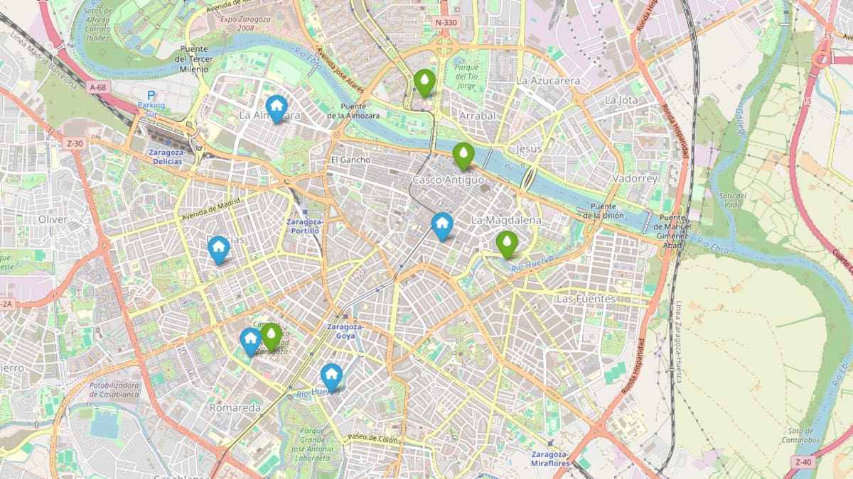 Refugios Climáticos en Zaragoza