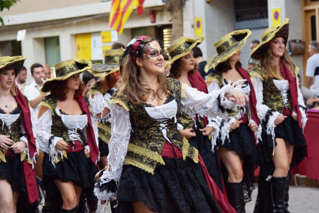 Desfile de Moros y Cristianos en Xixona