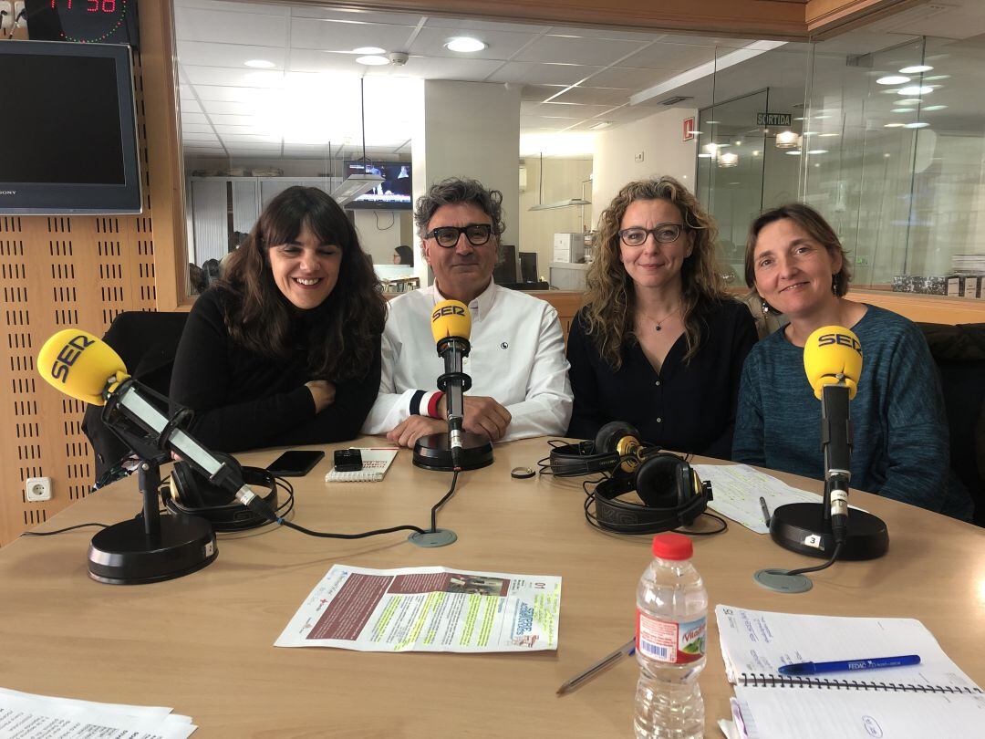 Verònica Hortas, Manel Marich, Sílvia Sorbera i Maiona Pèlach