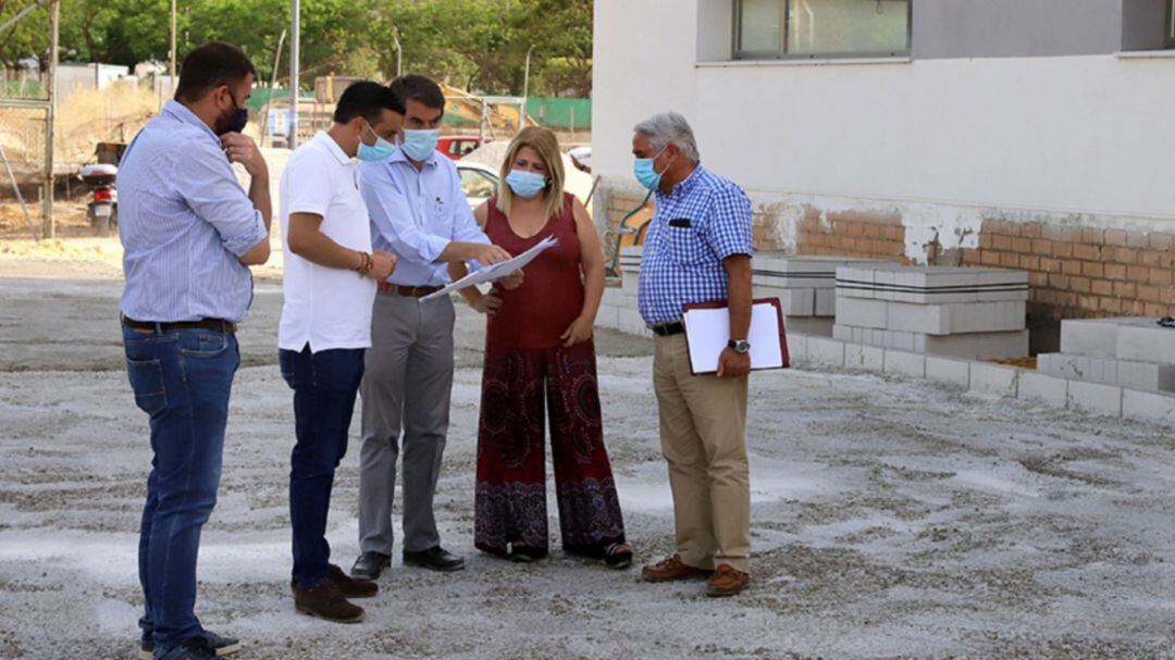 José Antonio Díaz junto a la alcaldesa de Jerez