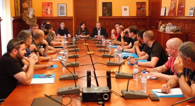 Shaila Villar en el I Encuentro de Profesionales de la Protección Animal: Guías Caninos y Perros K9 celebrado en el MARQ en 2017