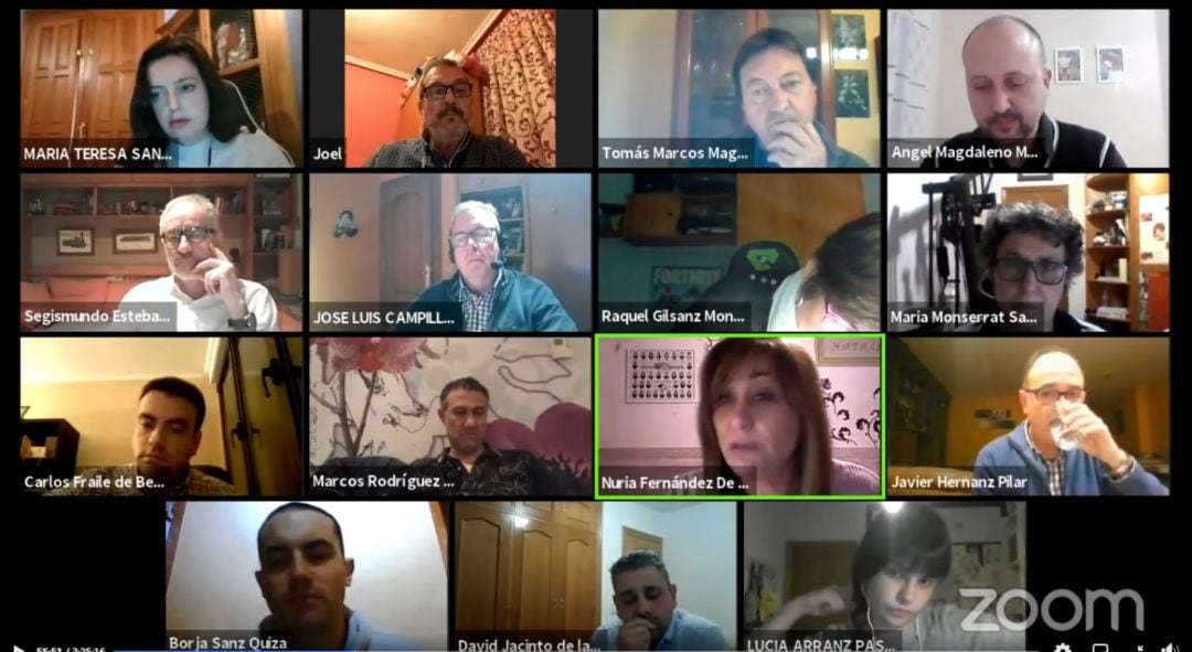 Pleno telemático correspondiente al mes de febrero del Ayuntamiento de Cuéllar