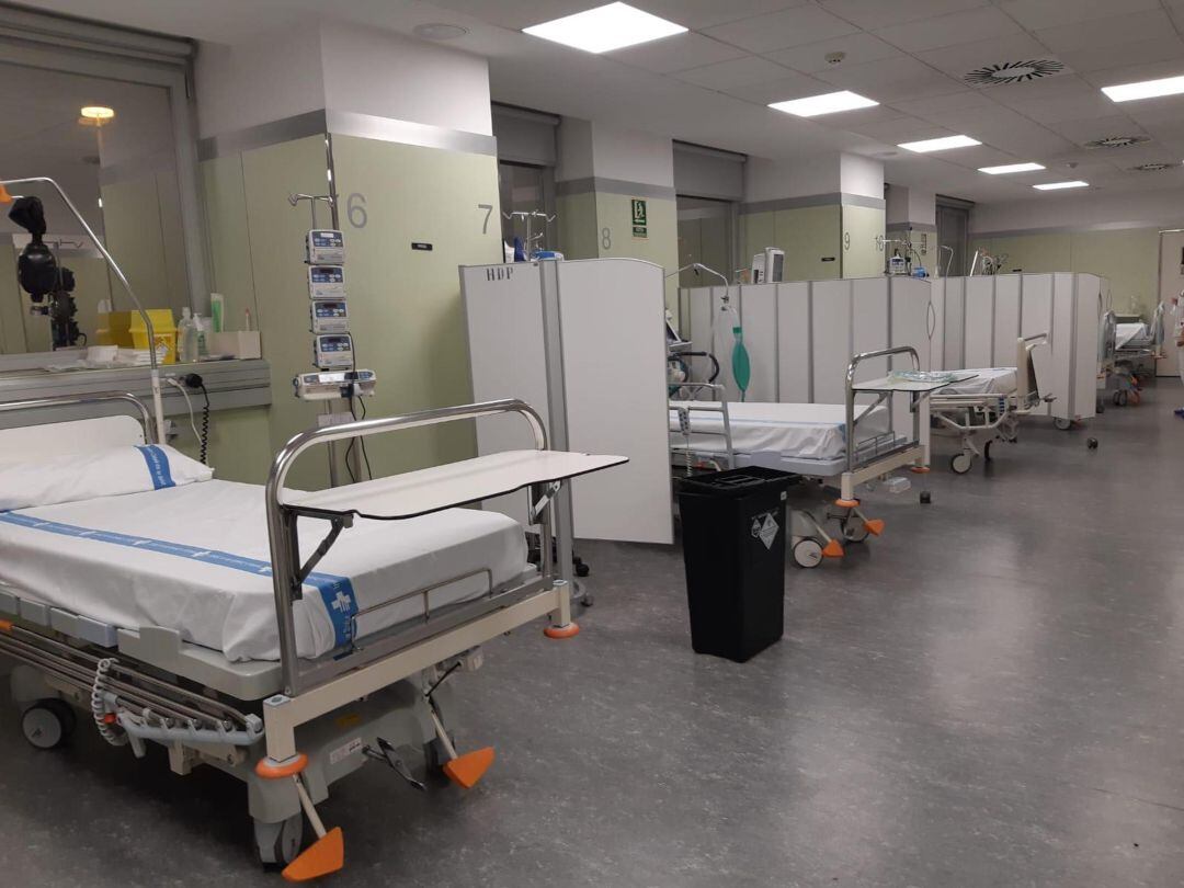 Hospital Polivalent del Trueta preparat per atendre pacients critics