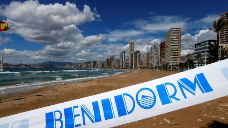 Entrevista al alcalde de Benidorm Toni Pérez en el tercer aniversario del cierra de las playas por la pandemia