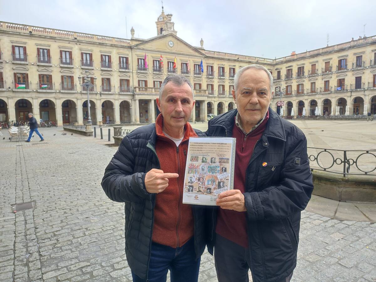 Placas para recordar a republicanos olvidados en Vitoria.