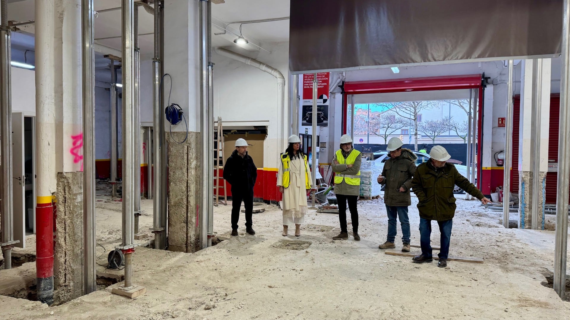 Bajos del edificio de Santa Clara