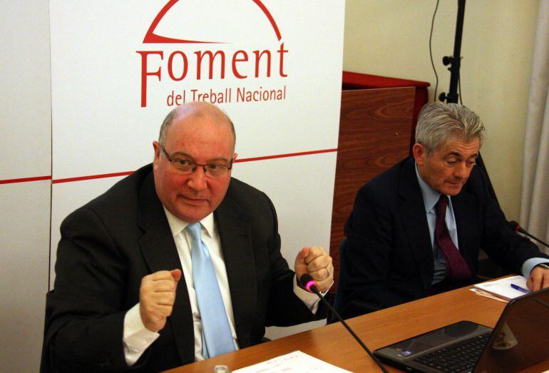 Foment del Treball confia que el creixement del PIB espanyol per al 2015 s'acostarà al 2% i el de Catalunya al 2,2%