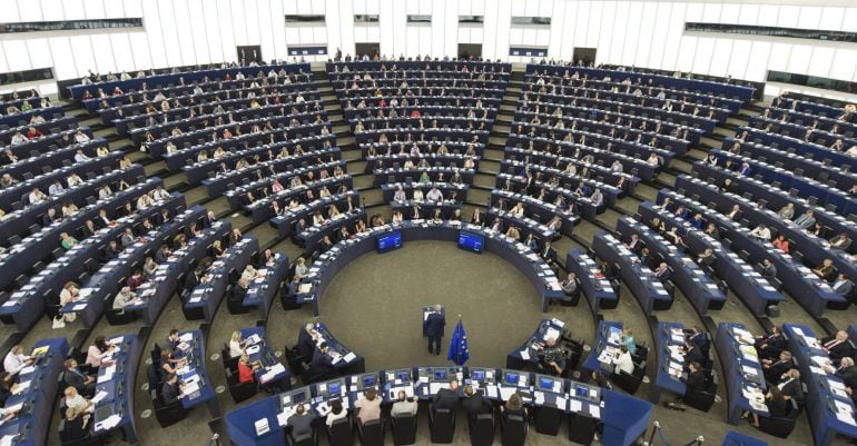 Parlamento Europeo en Estrasburgo.