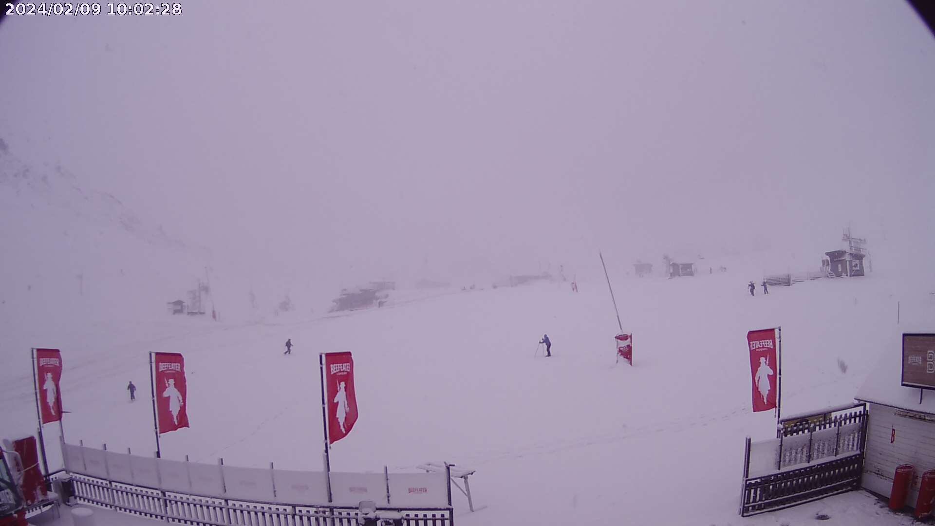 La cota más baja de Candanchú este viernes por la mañana