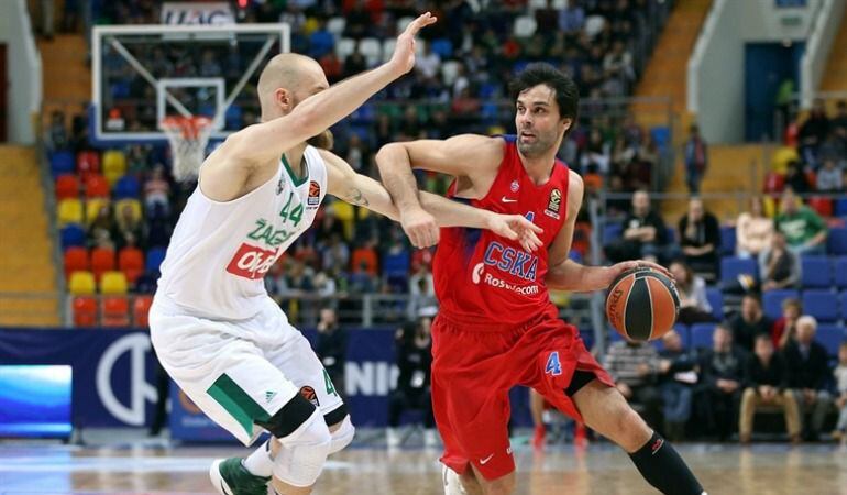 Milos Teodosic es una de las estrellas del CSKA de Moscú.