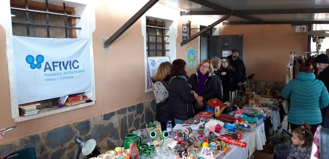 Mercadillo vecinal solidario de Las Cruces