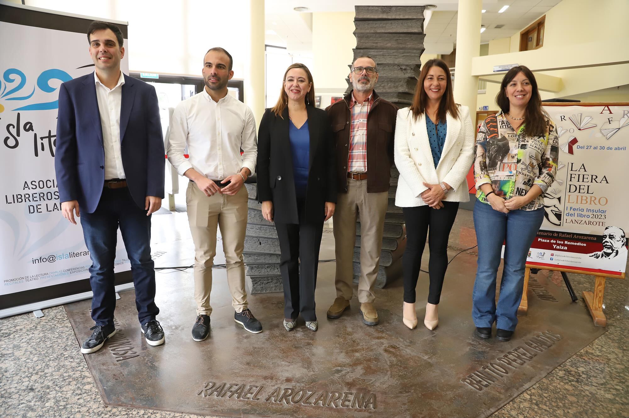 Presentación de la Feria Insular del Libro de Lanzarote.