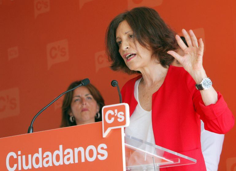 La candidata a la presidencia de la Xunta y cabeza de lista por A Coruña de C´s, Cristina Losada