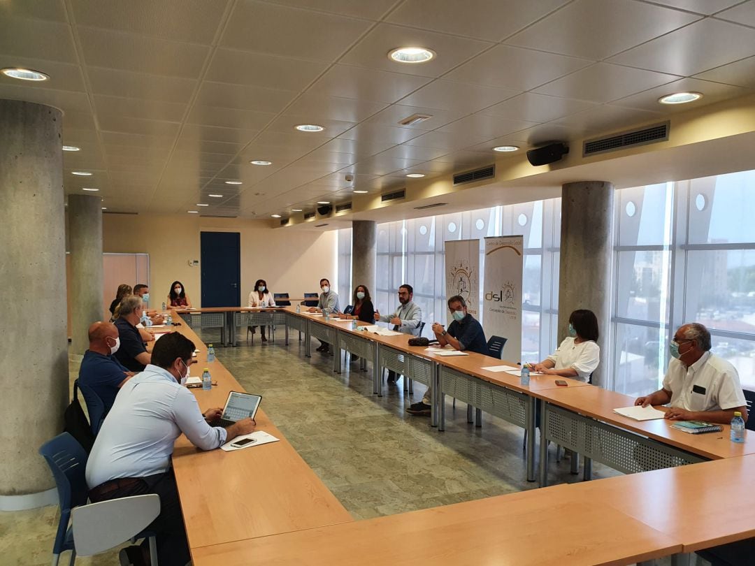 Reunión de la Mesa Local de Empleo para analizar la situación en Lorca causada por el coronavirus