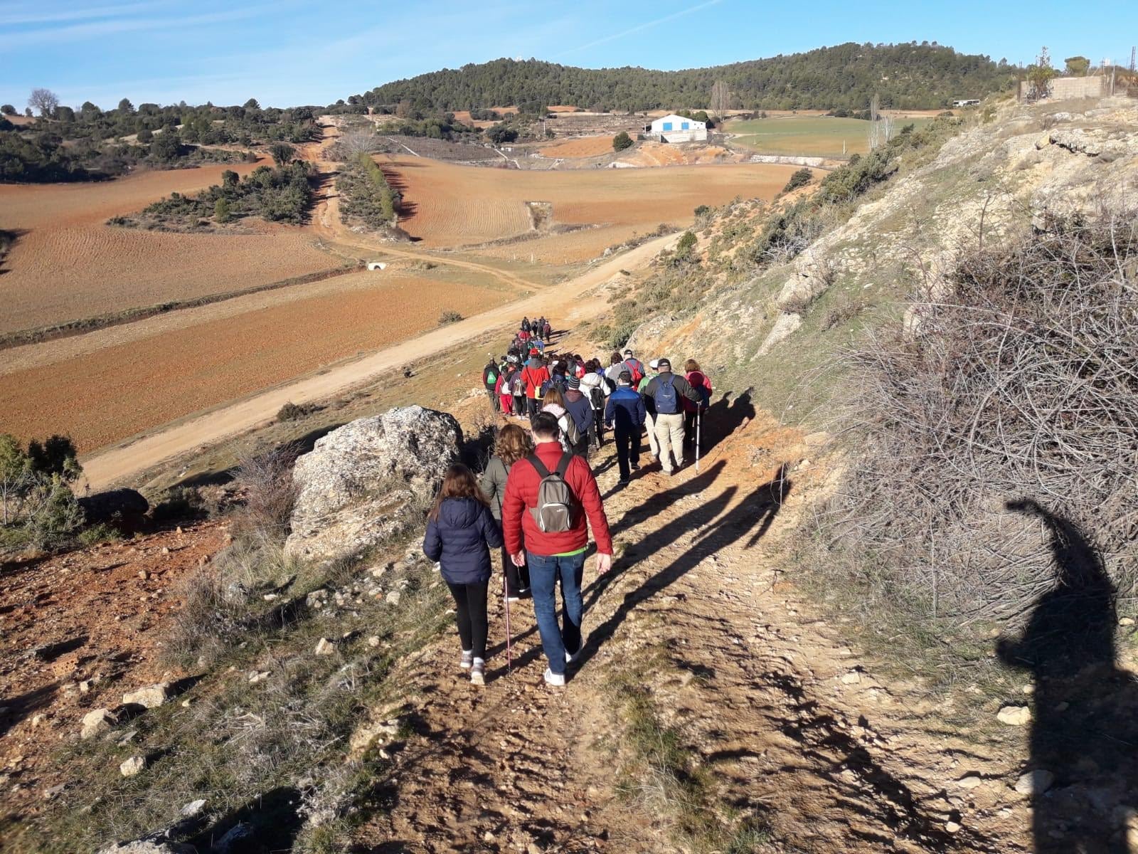 La ruta discurre por tramos de la Cañada Real de Rodrigo Ardaz.