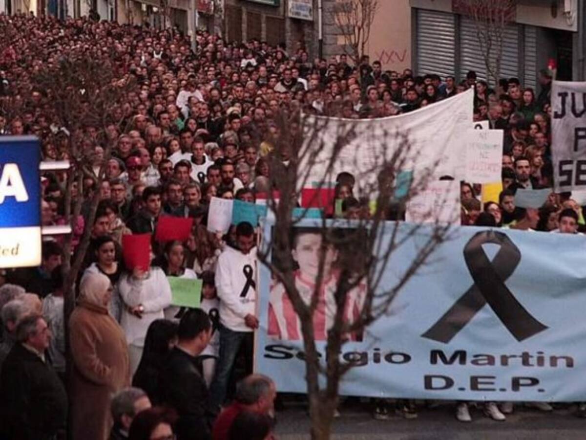 Más de 2.000 personas piden justicia para Sergio