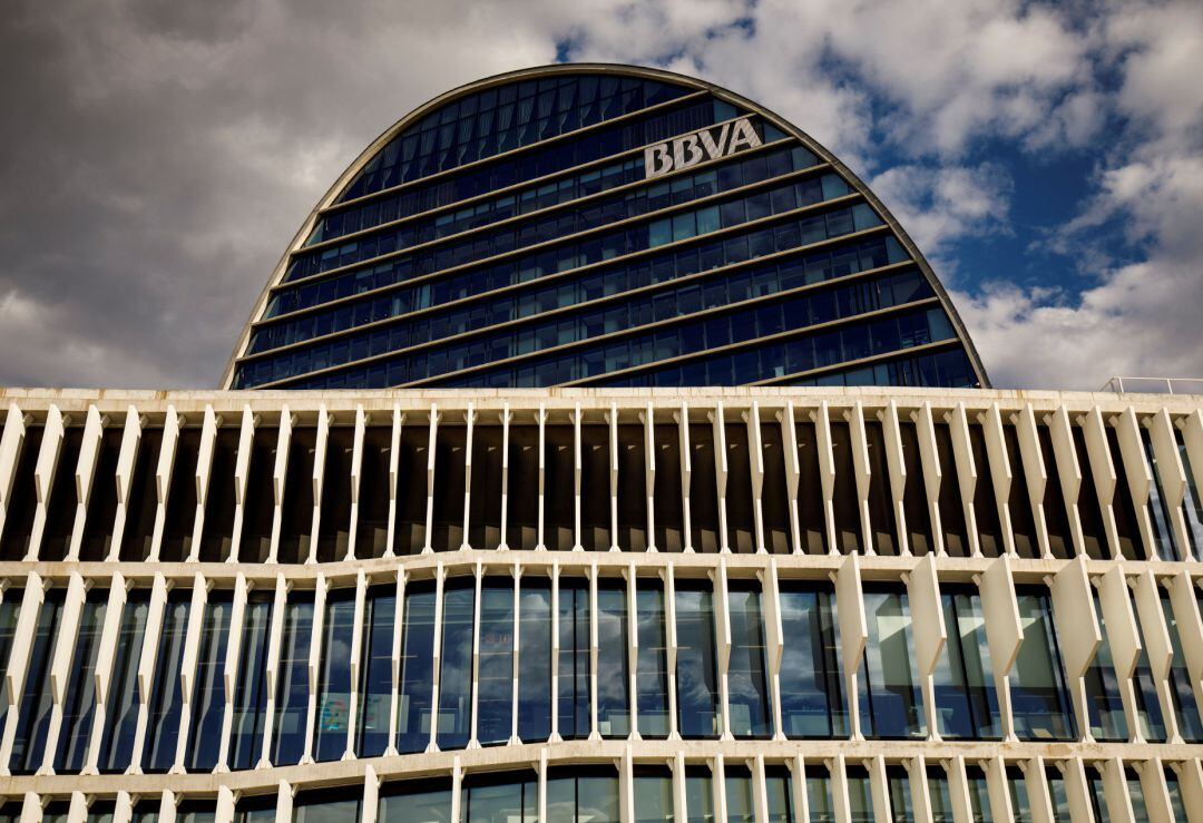 La sede del BBVA en Madrid.