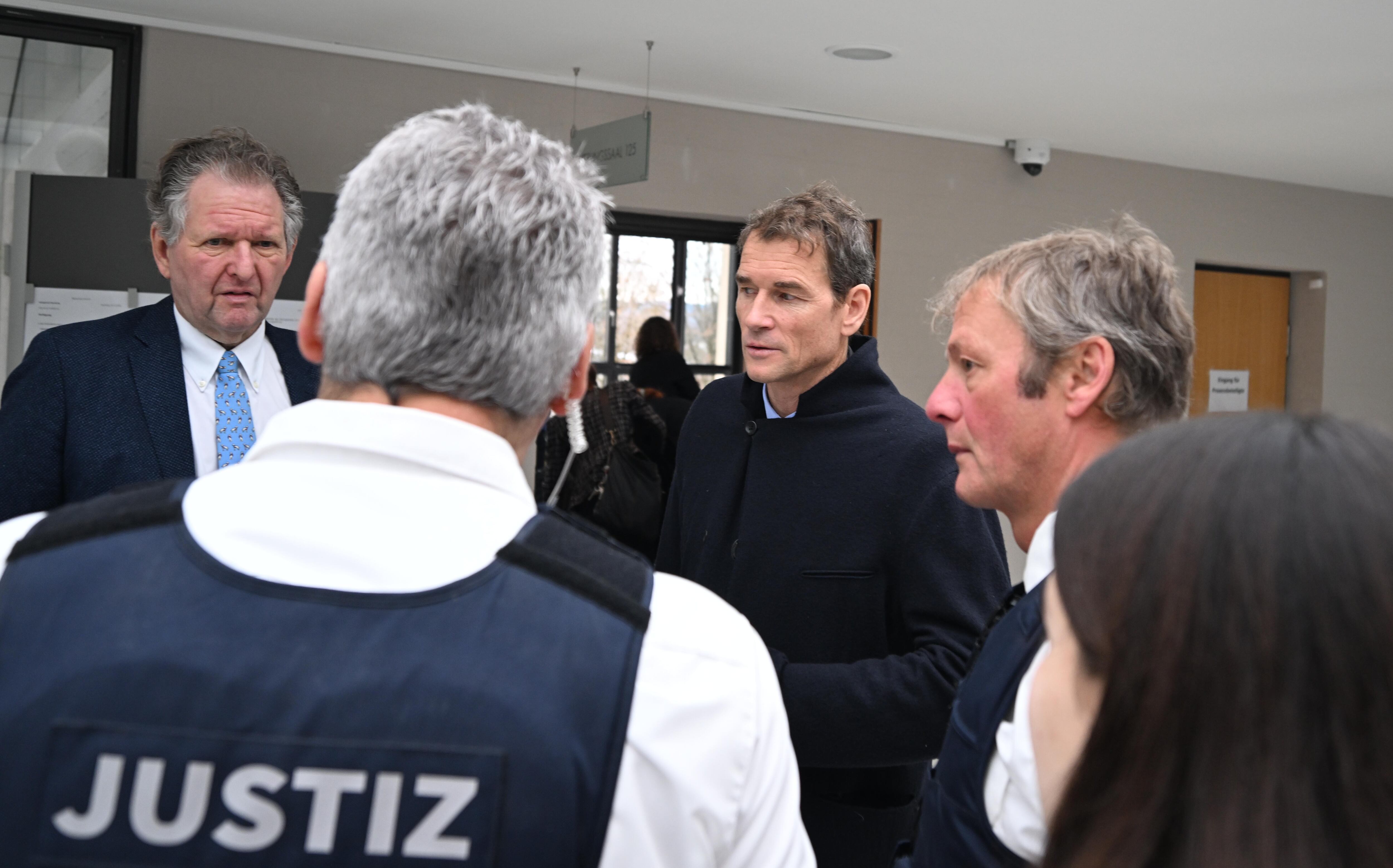 Jens Lehmann, este diciembre, antes del comienzo del juicio.