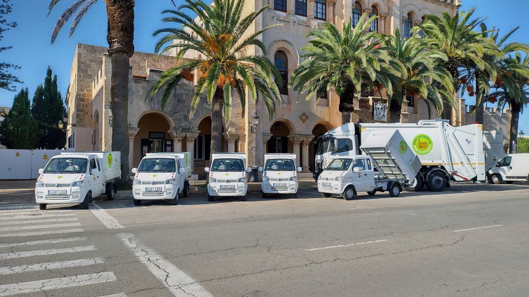 Nous vehicles de neteja de Ciutadella