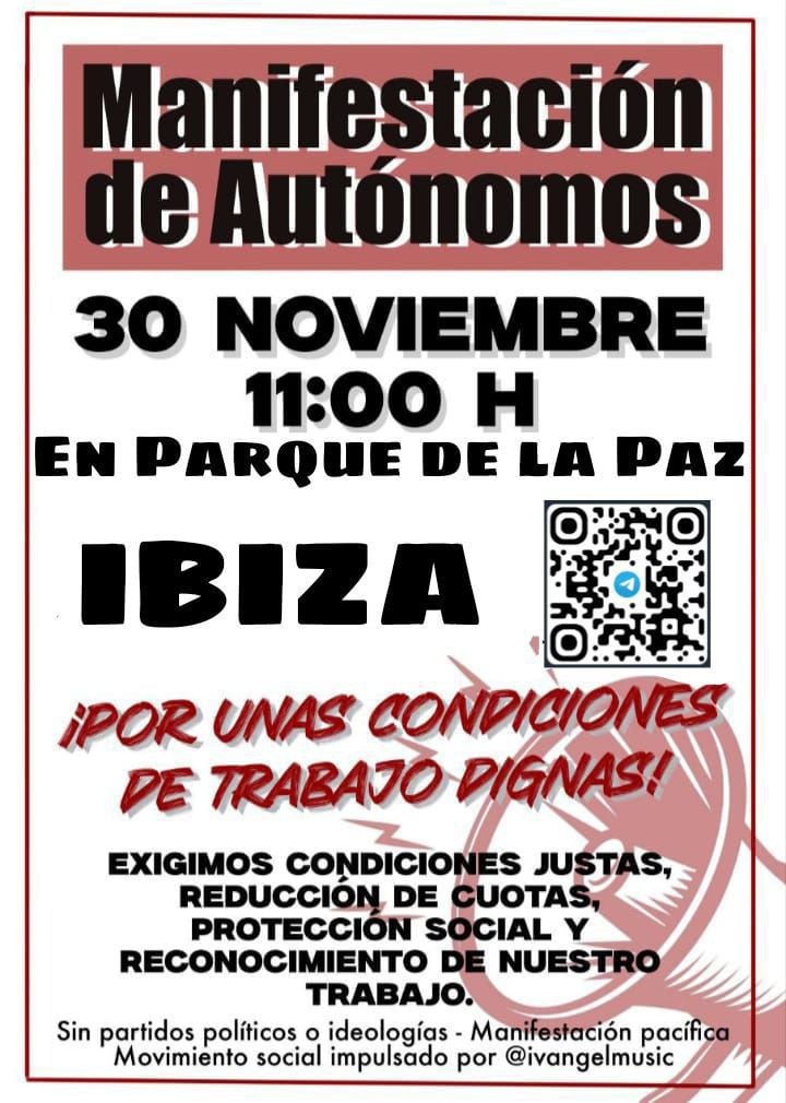 La manifestación se ha convocado para el próximo día 30