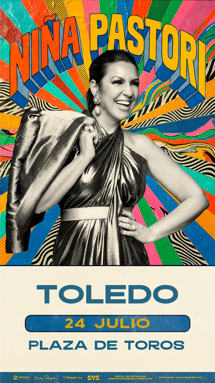 Cartel Concierto Niña Pastori Toledo 2026