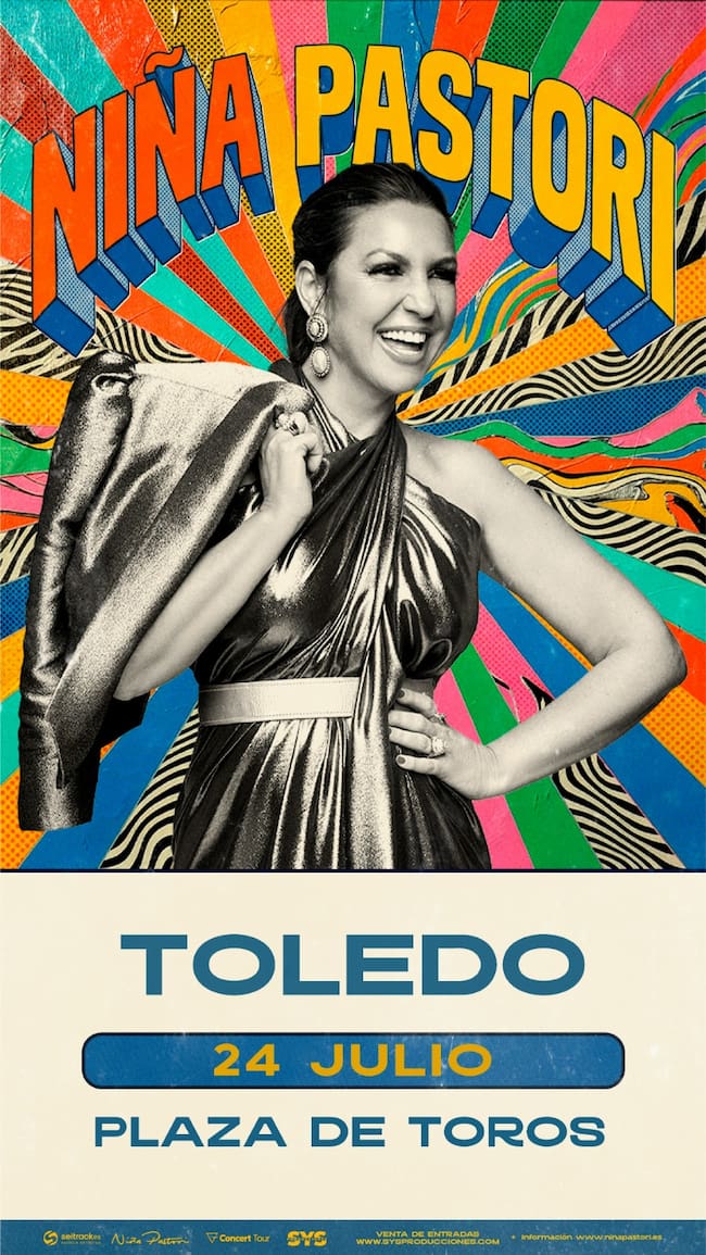 Cartel Concierto Niña Pastori Toledo 2026