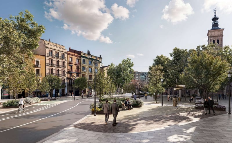 Proyecto de remodelación de la plaza de San Miguel