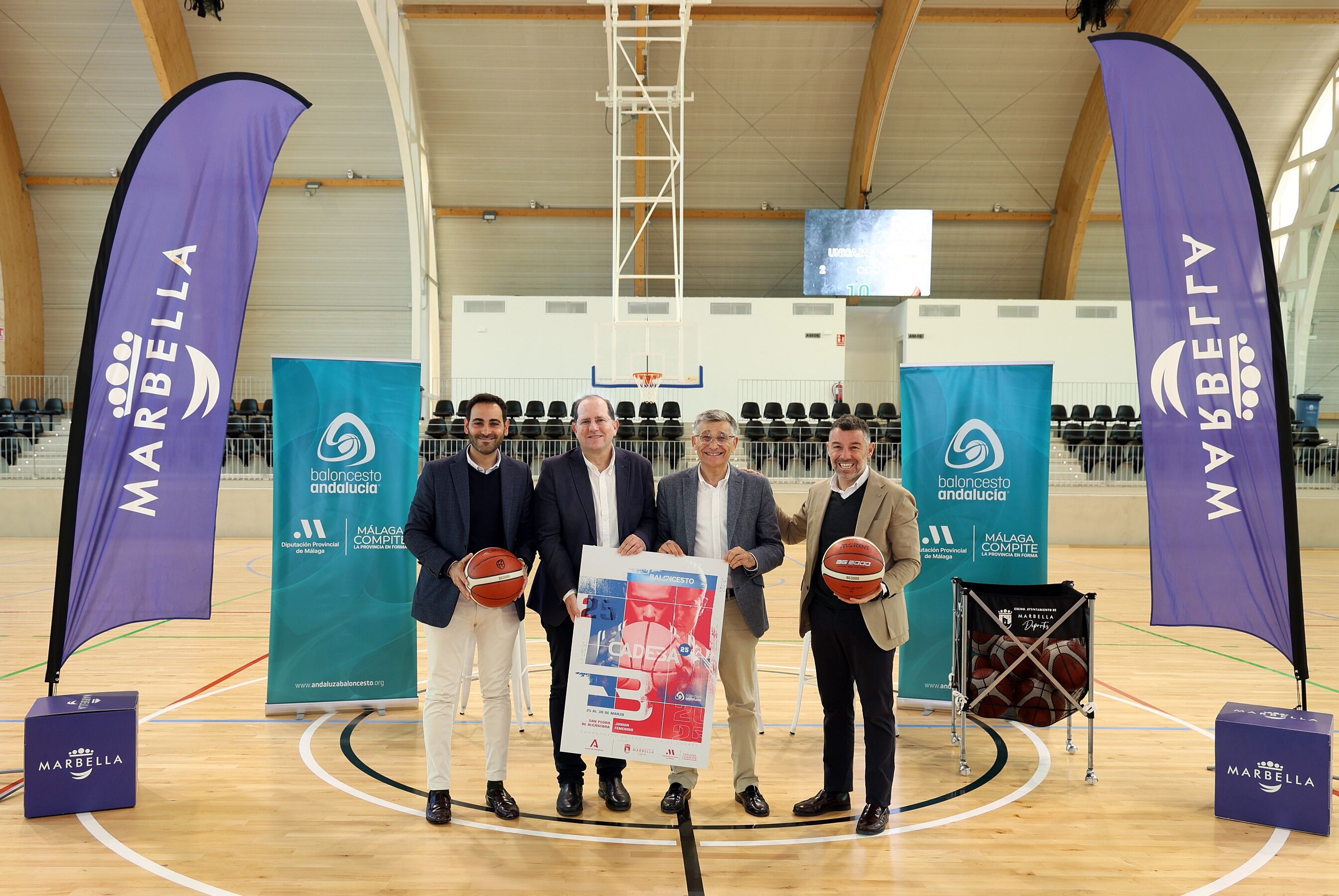 El Campeonato de Andalucía júnior de baloncesto femenino se celebrará esta semana en San Pedro de Alcántara