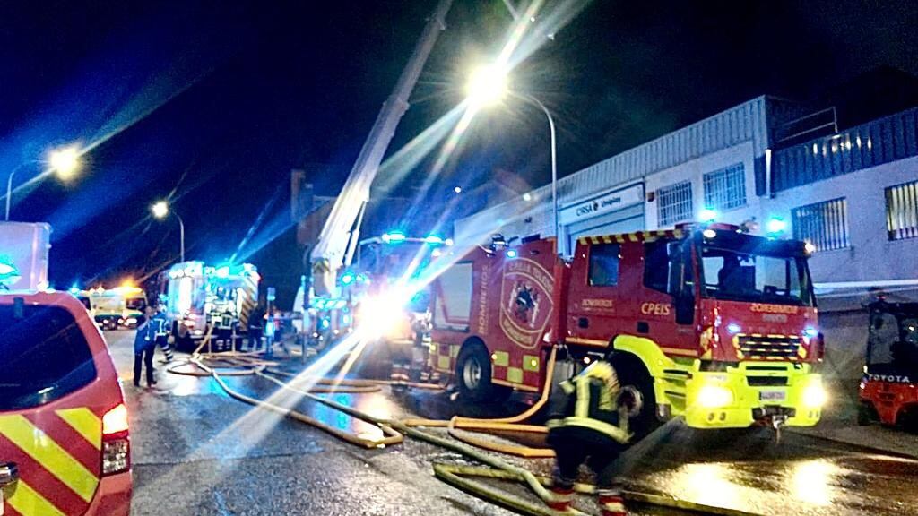 Incendio en Olías del Rey