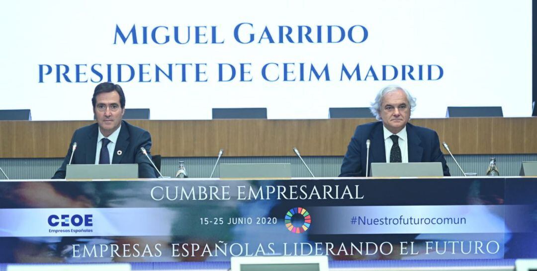 Última jornada de la cumbre empresarial organizada por la CEOE.