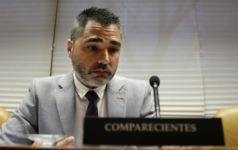 El empresario Alejandro de Pedro, imputado en el caso Púnica, comparece hoy en la comisión de corrupción de la Asamblea de Madrid