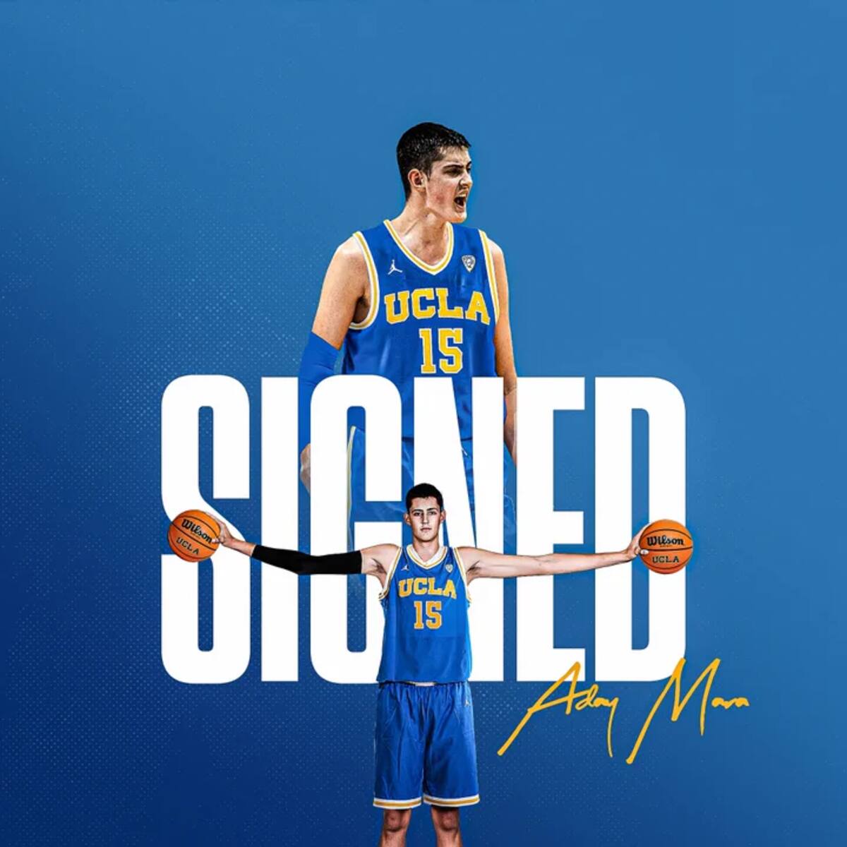 La Universidad de UCLA anuncia la incorporación de Aday Mara