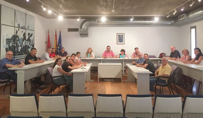 La comisión de fiestas aglutina a varios representantes de toda la sociedad