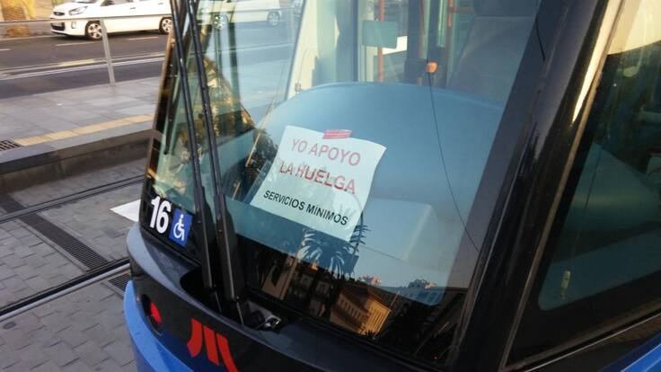 Carlos Alonso: "La huelga del tranvía no tiene sentido ahora"