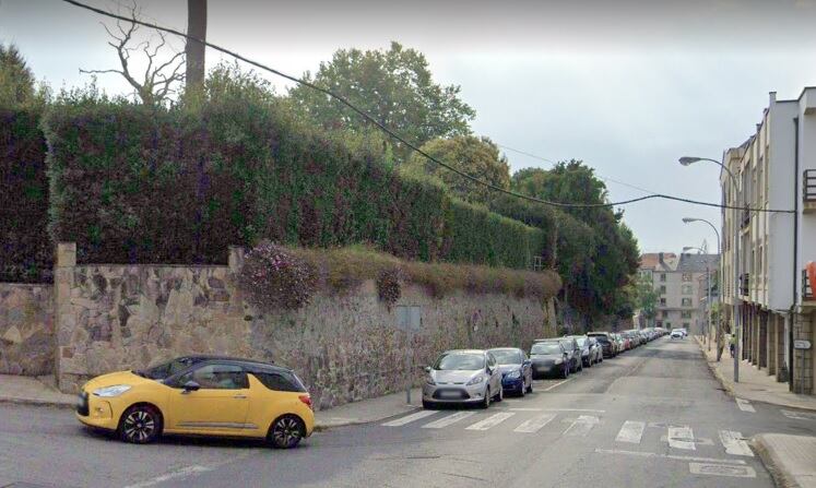 Imagen de la calle Breogán en Ferrol