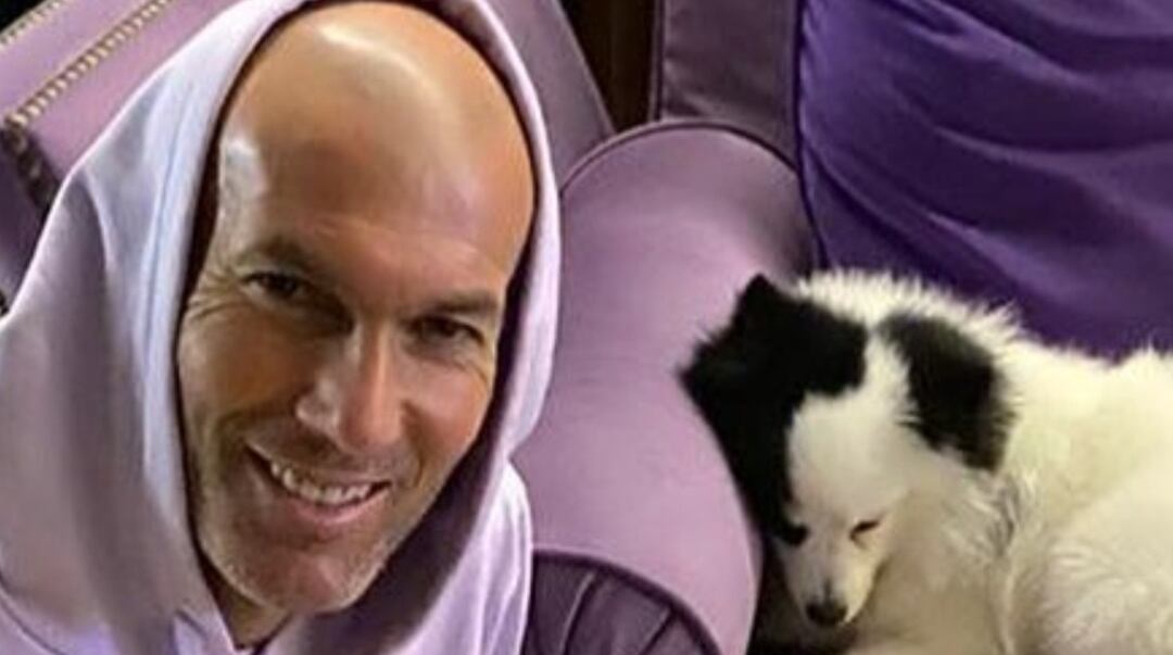 Zinedine Zidane y su foto viral en Instagram