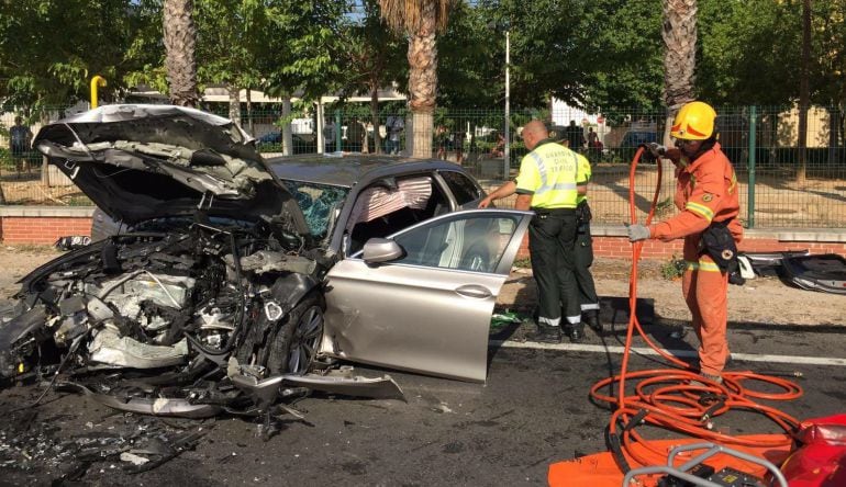 Accidente tráfico Beniflà