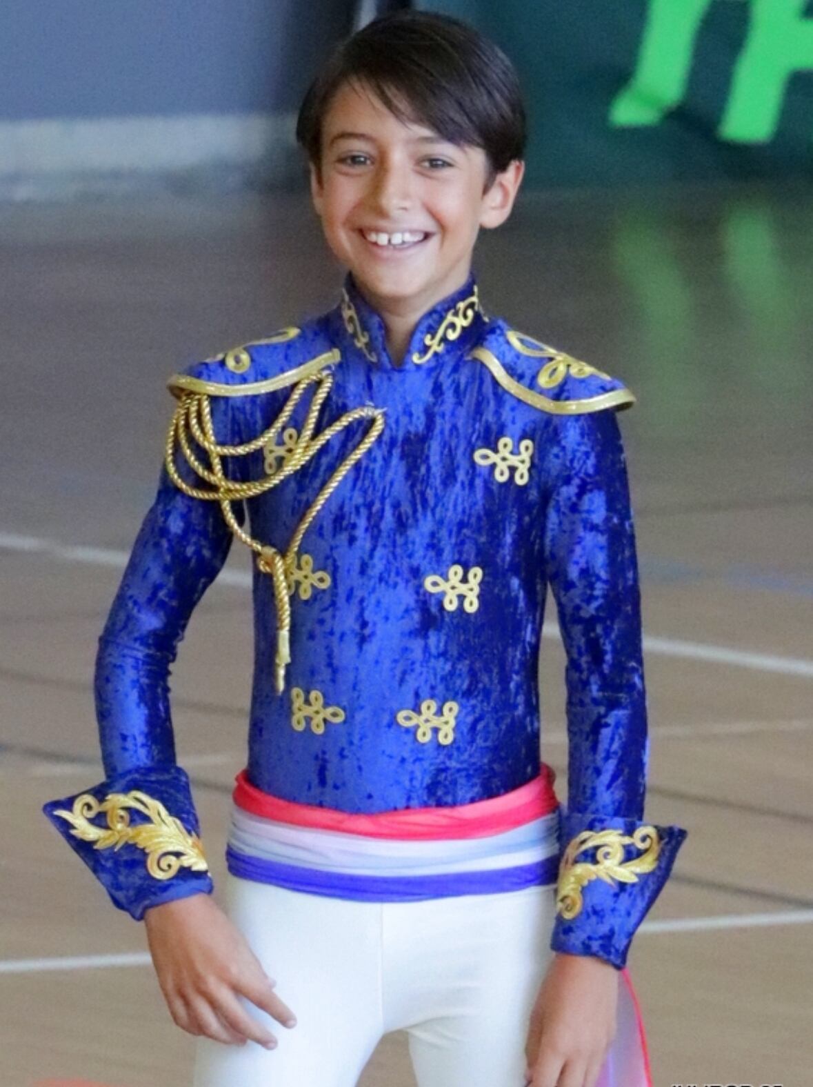 Gael Fernández Fernández, de Gondomar, Campeón de España alevín de Patinaje Artístico