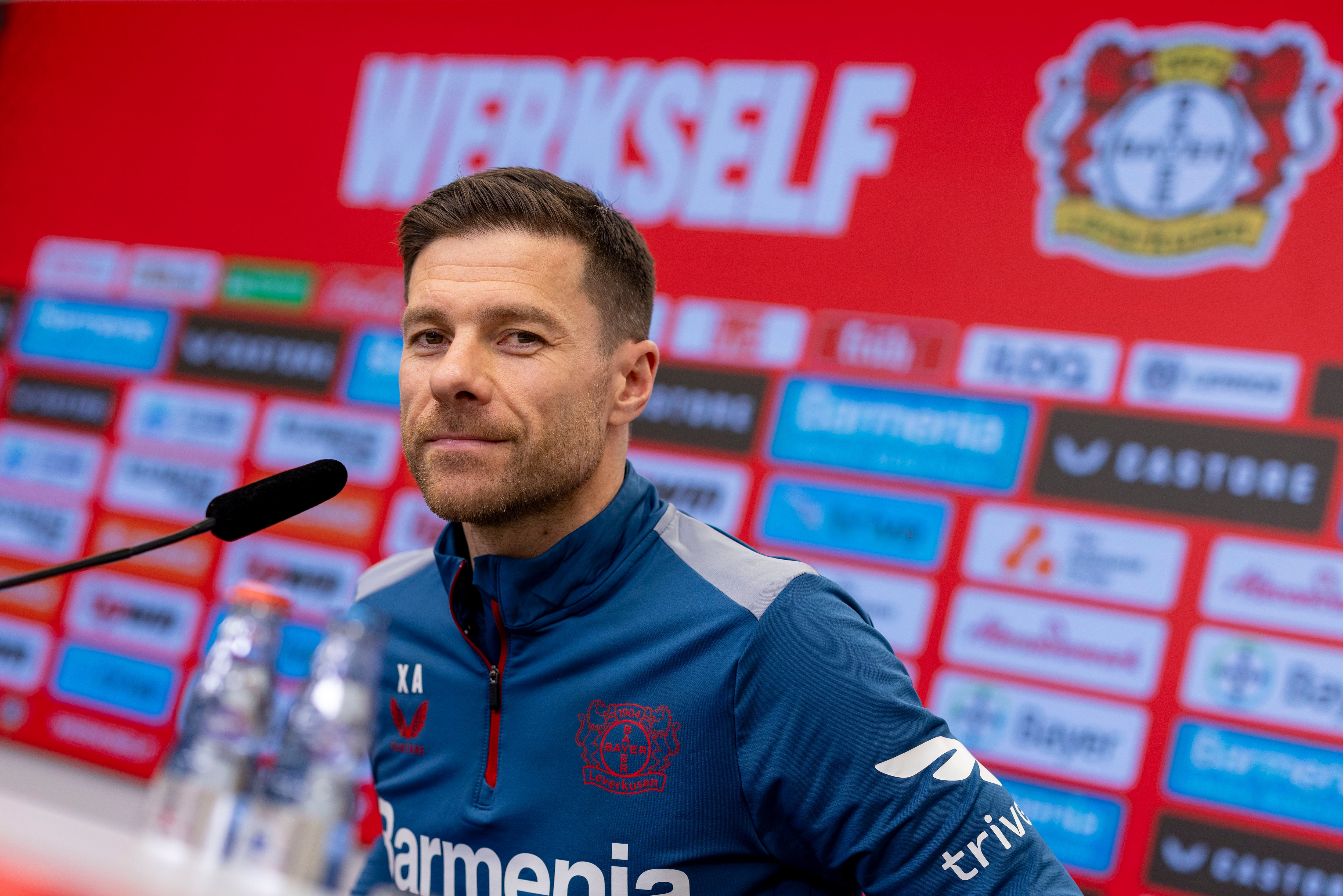 Xabi Alonso anuncia su futuro en rueda de prensa con el Bayer Leverkusen