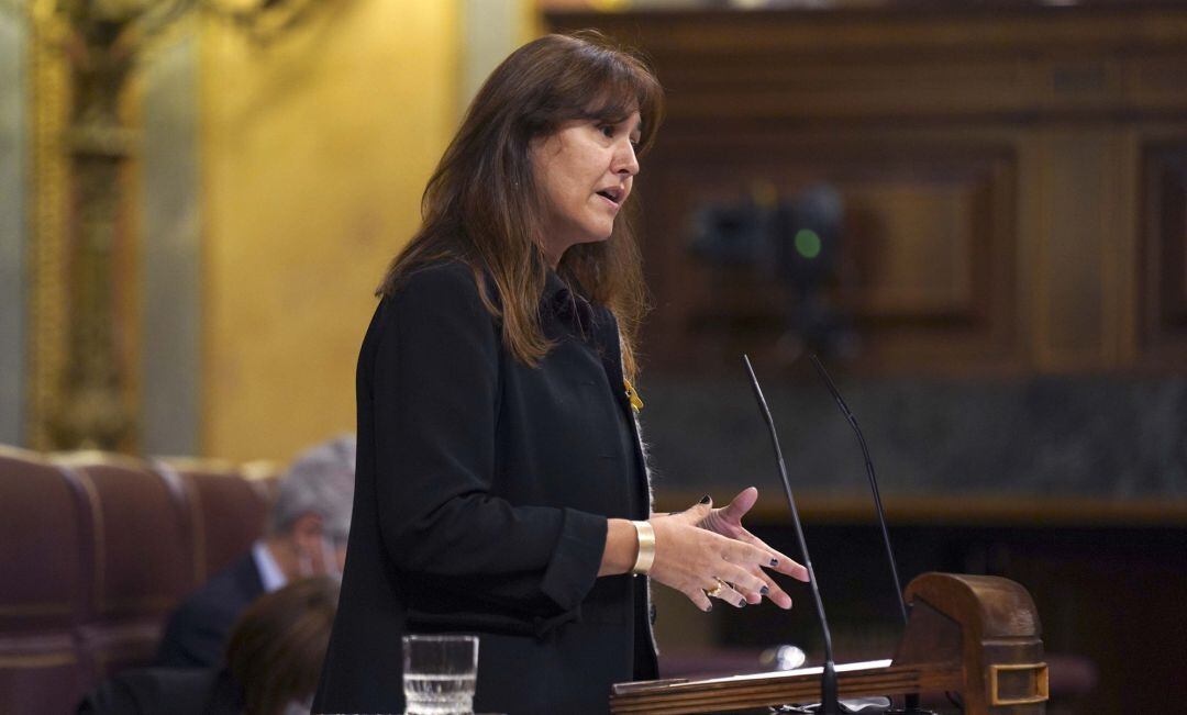 La portavoz de JxCat en el Congreso, Laura Borrás.