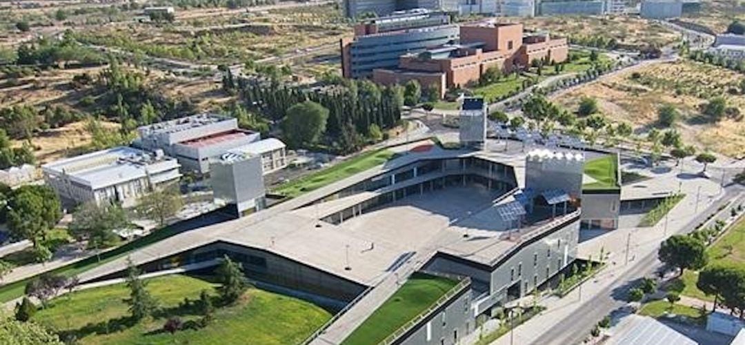 Vista aérea del campus de la Univerdad Autónoma de Madrid