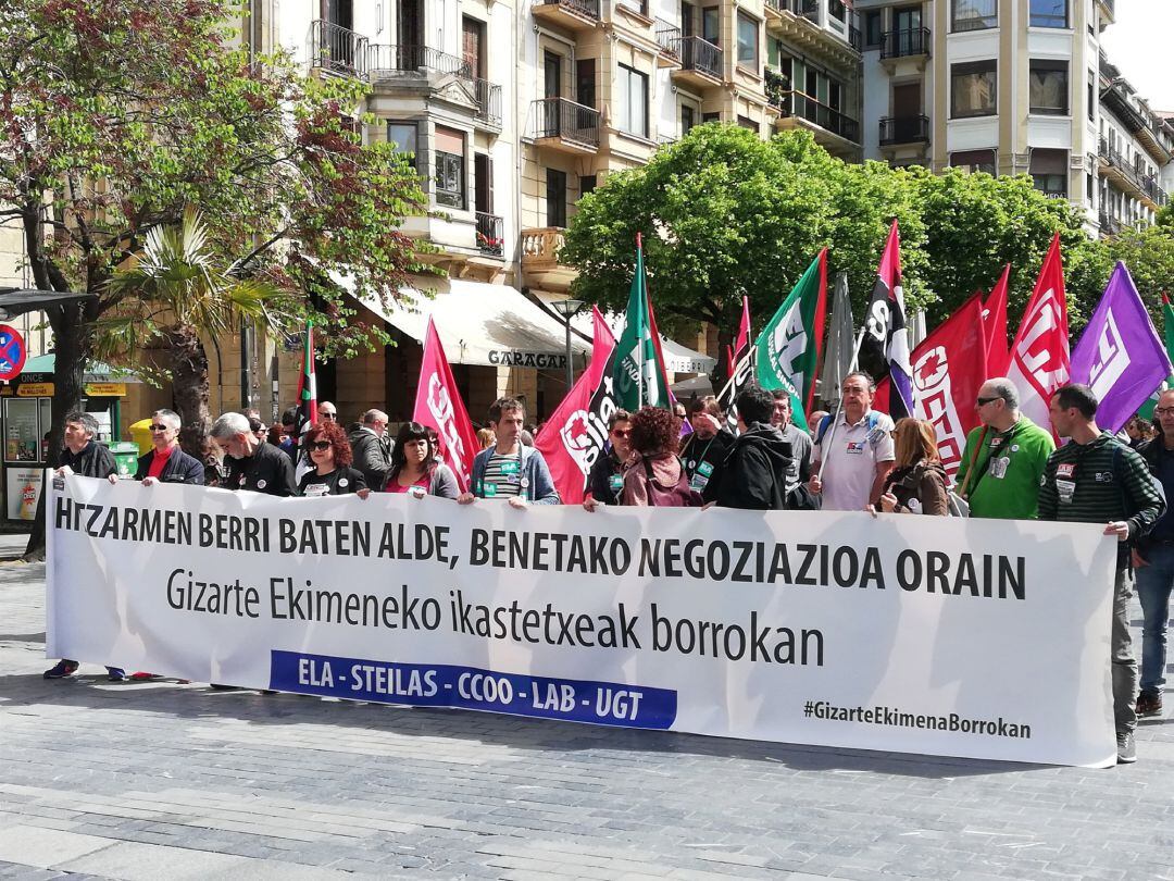 La huelga en la educación concertada fueron los principales motivos de las 369.469 jornadas no trabajadas por huelga 