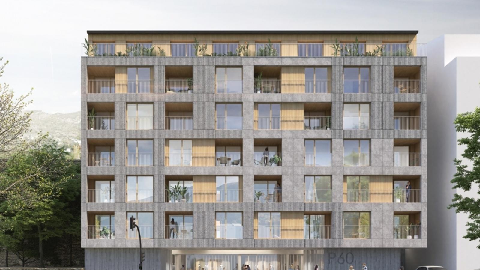 Projecte dels pisos de lloguer assequible d'Escaldes