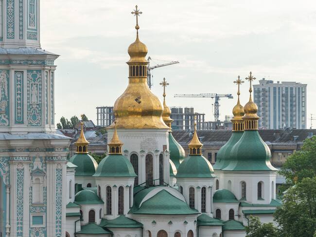 La catedral de Santa Sofía de Kiev es uno de los siete monumentos considerados Patrimonio de la Humanidad de Ucrania por la Unesco